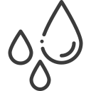 water droplets icon
