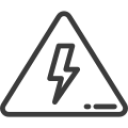 high-voltage high voltage icon
